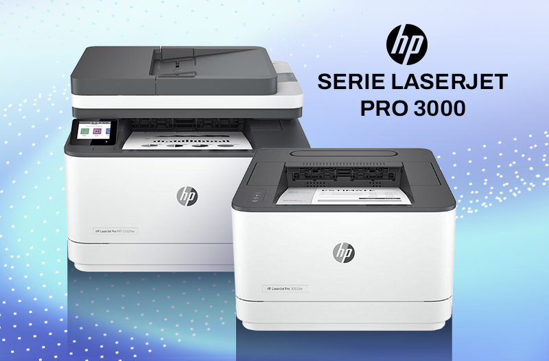 La nouvelle série HP LaserJet Pro 3000 couleur