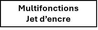 Multifonctions Jet d'encre