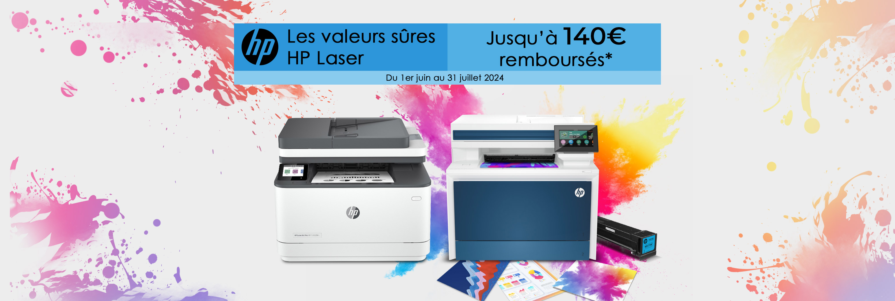 Profitez de l'offre HP sur une sélection d'imprimantes Laser Jet Pro